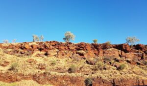 landscape in western australia